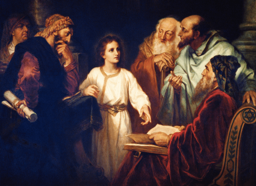 Jésus au milieu des docteurs