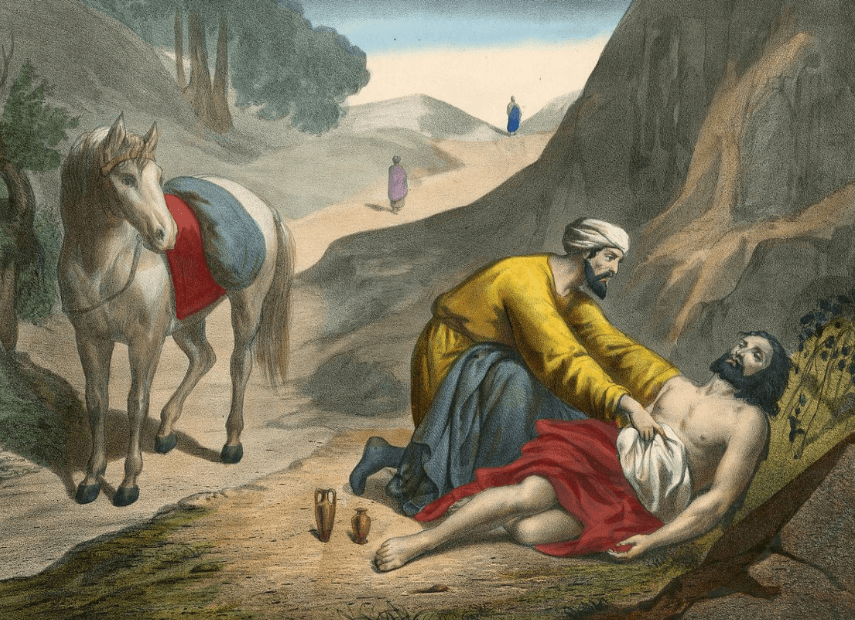 le bon samaritain