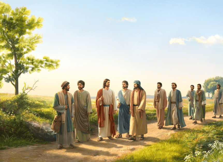jésus et ses apôtres